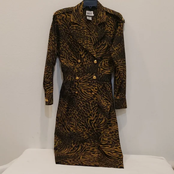 Leslie Fay | Dresses | Leslie Fay Leopard Print Dress Size 2 | Poshmark